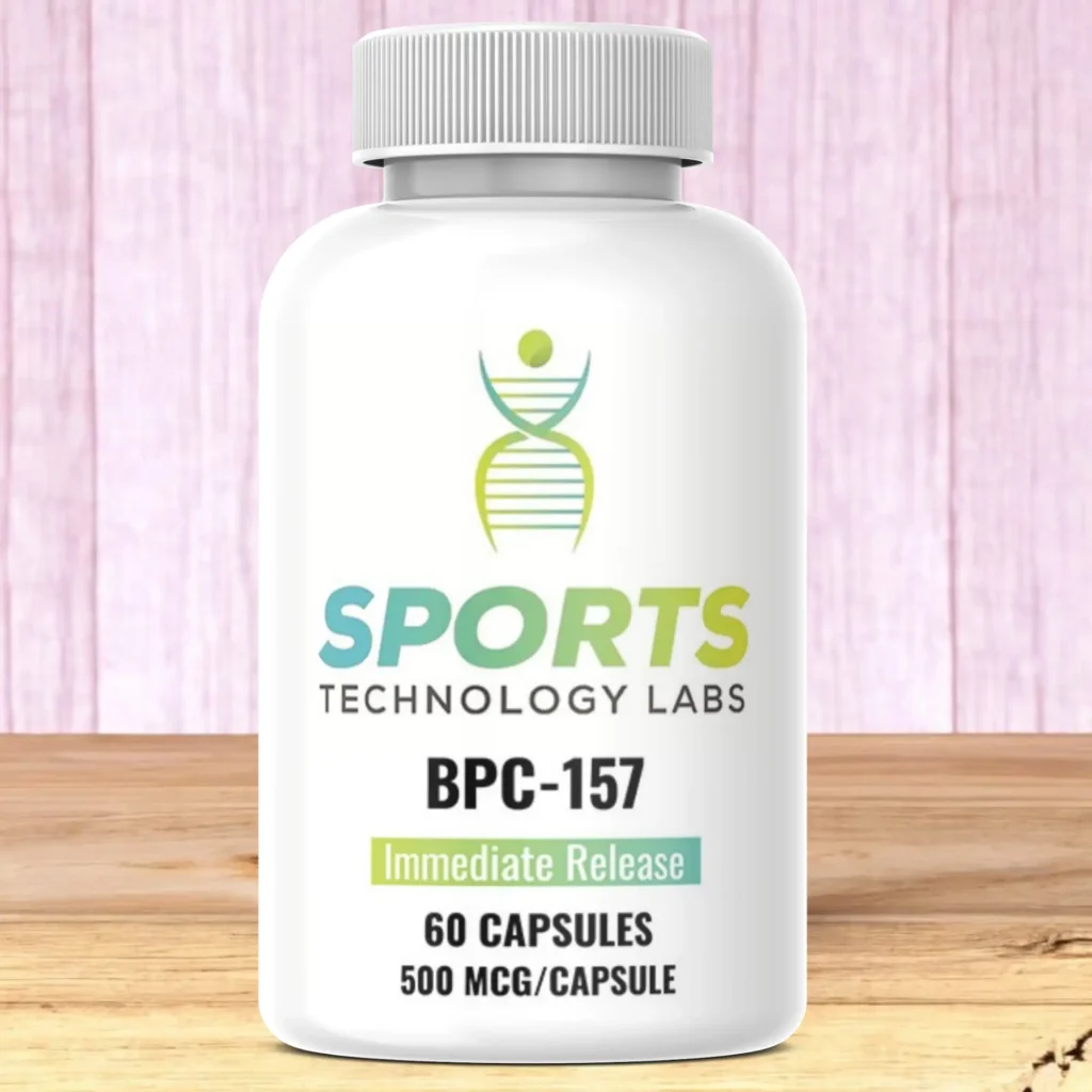 Bottle of BPC-157 Capsules